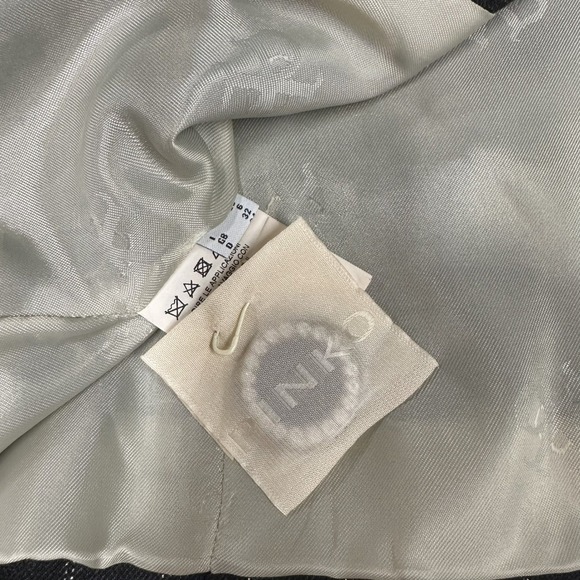 PINKO Women's Black Pinstripe Sequins Blazer (see measurements for exact fit) - Picture 3 of 3